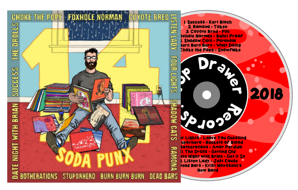 14 Soda Punx - Seattle Pop Punk Compilation LPCD