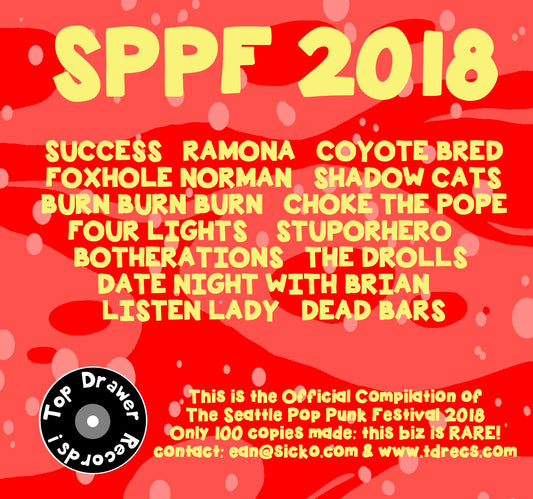Seattle Pop Punk Festival 2018 Compilation CD