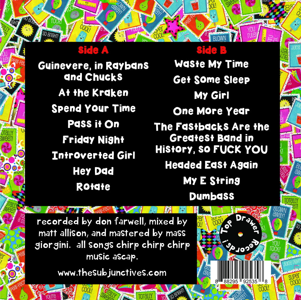 Sunshine and Rainbows - The Subjunctives LP/CD