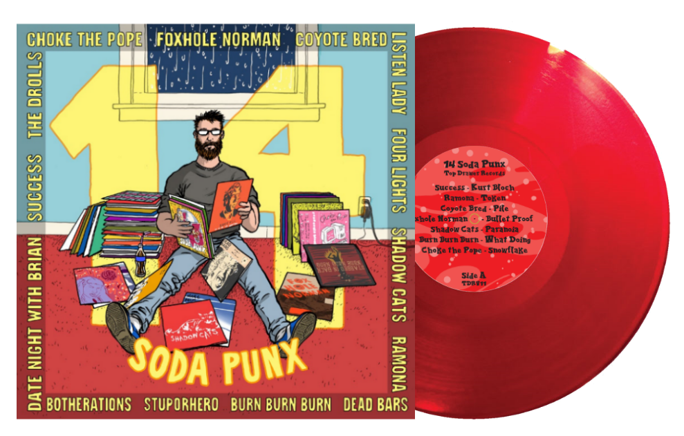 14 Soda Punx - Seattle Pop Punk Compilation LPCD – top drawer records