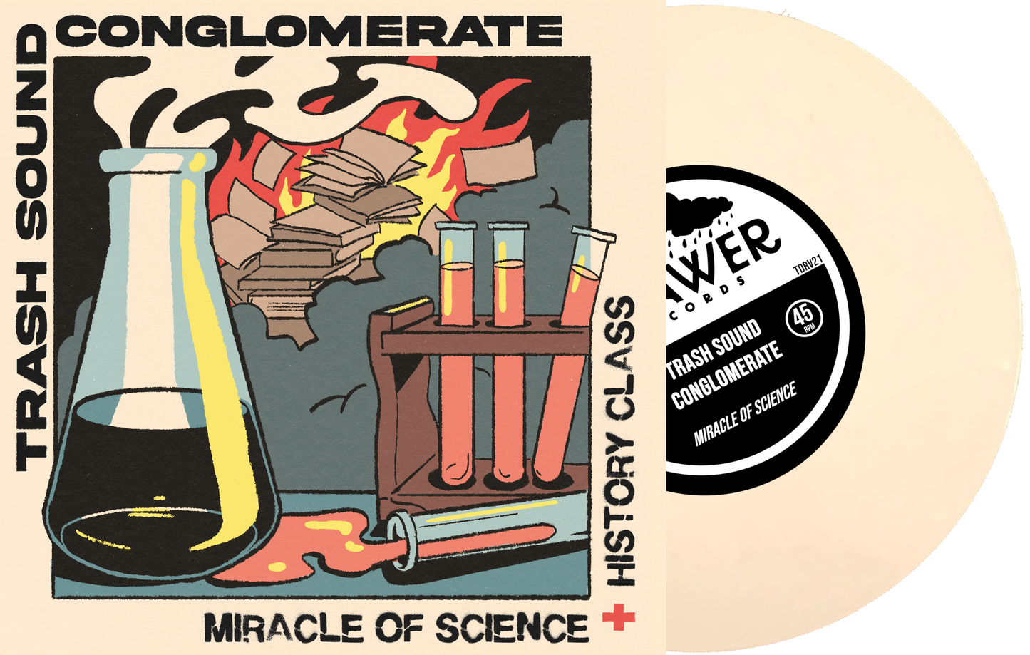 Trash Sound Conglomerate Miracle of Science b/w History Class 7" PREORDER